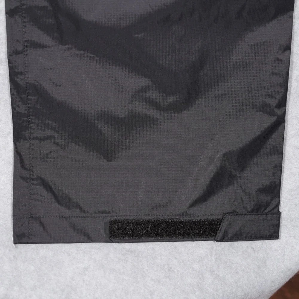 Eddie Bauer Rain Pants Mens L Black Rippac Waterproof Ripstop Outdoor Hiking New - Picture 7 of 7